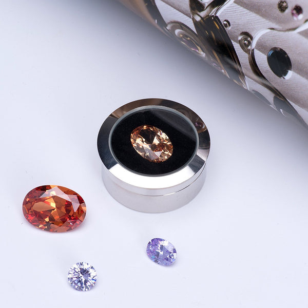 Mini Diameter 1.3 inch Loose Diamond or Gemstone Display Case